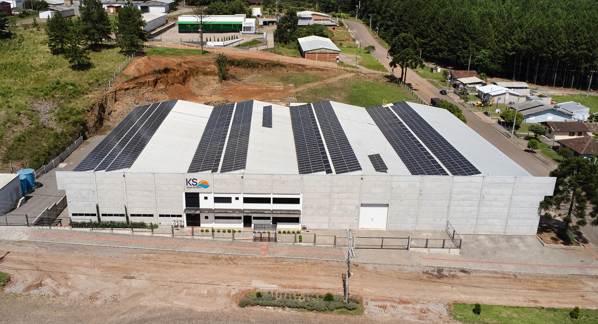 Fábrica Industrial — KS Aquecedores